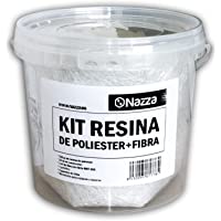 Los mejores  - Kit de Resina de Poliéster + Fibra de Vidrio Nazza
